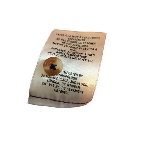 Maeve  Striped Button Down Shirt Size S - Picture 6 of 6